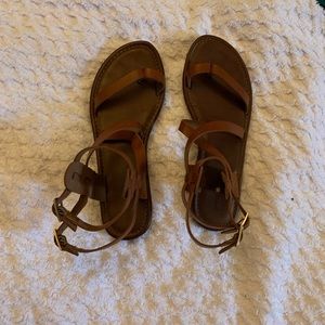 Brown sandals